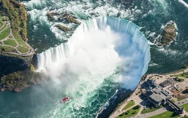 Le Canada vu du ciel : Niagara et les grands lacs