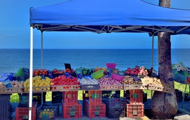 Marché à la Réunion