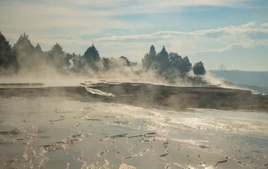 Pamukkale : baignade dans la piscine d’eau thermale