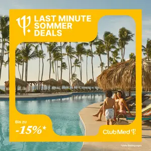 Last Minute Feriendeals mit Club Med