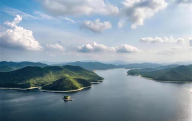 自然之美松花湖