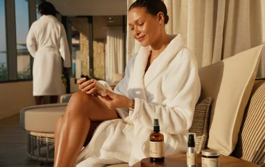 Mujer en spa de Club Med.