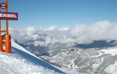 Piste rouge des trois vallées