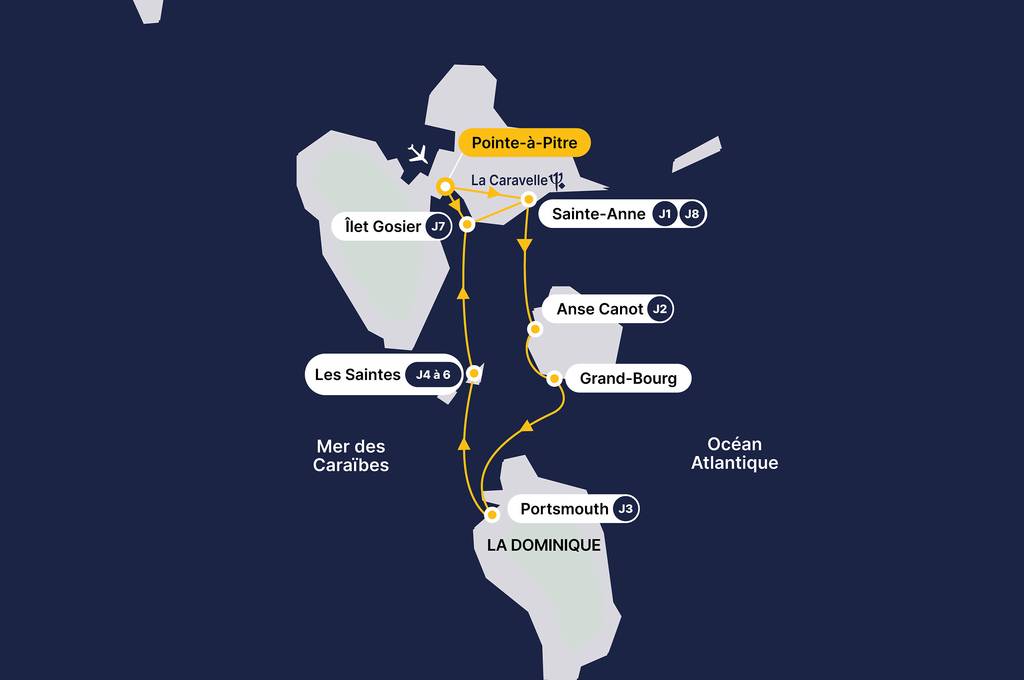 Croisière au vent caribéen